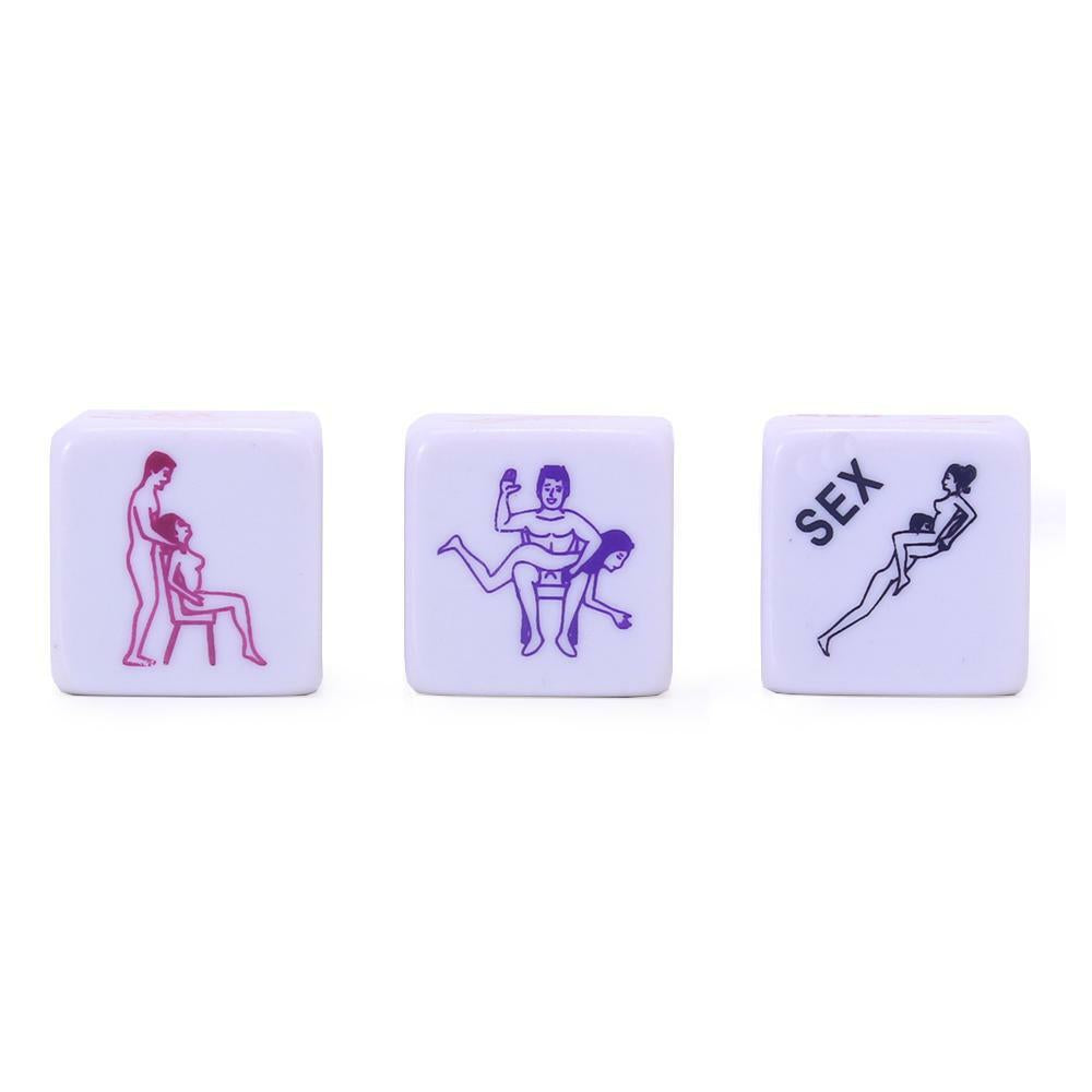 Lucky Sex Dice Game Couples Play Romance Valentines Day - Fun Foreplay Game