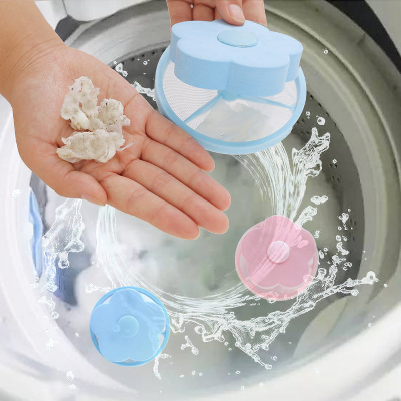 Float Filter for Washing Machine Hair Remover