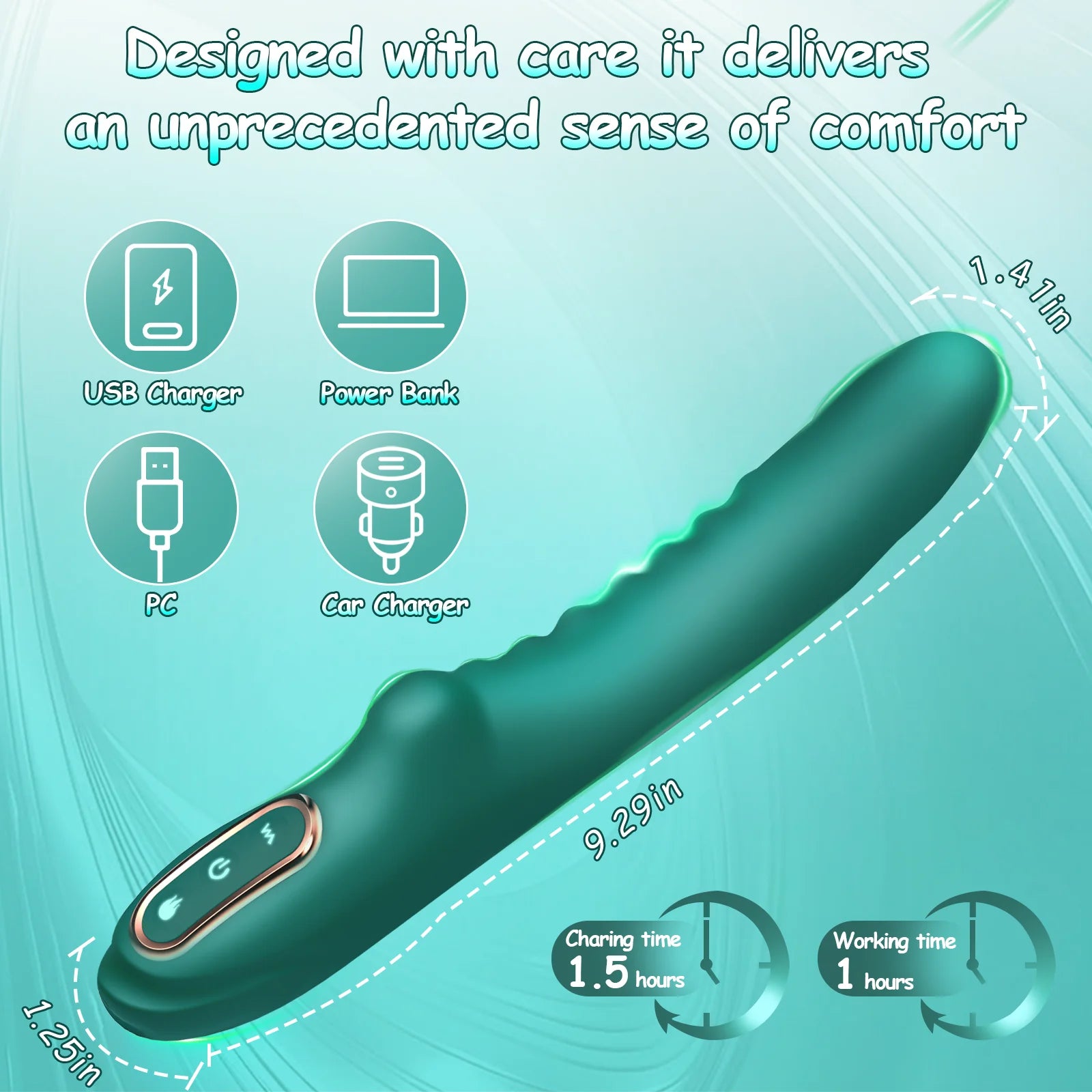 Vibrators Sex Toys for Women with 10 Strong Vibration