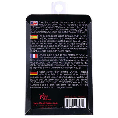 Lucky Sex Dice Game Couples Play Romance Valentines Day - Fun Foreplay Game